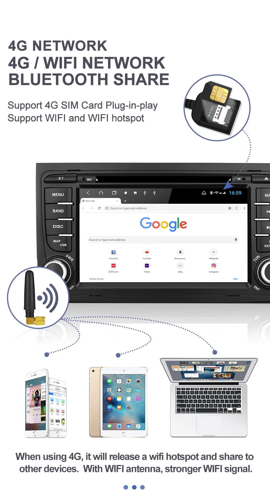 Clearance Isudar H53 Car Multimedia Player 2 Din Auto Radio Android For Audi/A4/S4 2002-2008 GPS DVD 8 Core RAM 4GB ROM 64GB DVR DSP 7