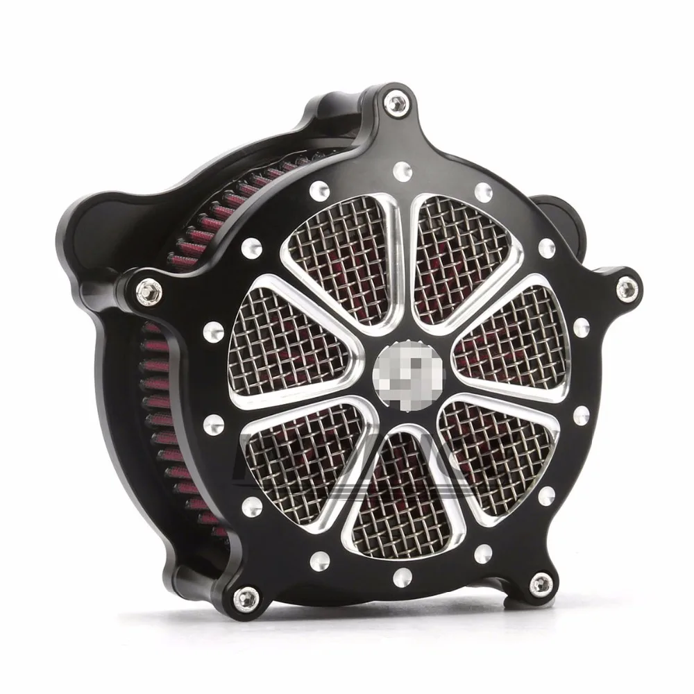 

CNC Deep cut air intakes for harley electra glide flht touring models 2017-2018 .air filters for harley softail fatboy 2018