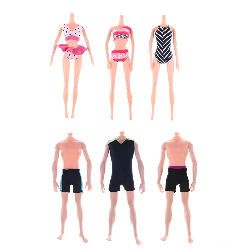 vestidos de baño para muñecas