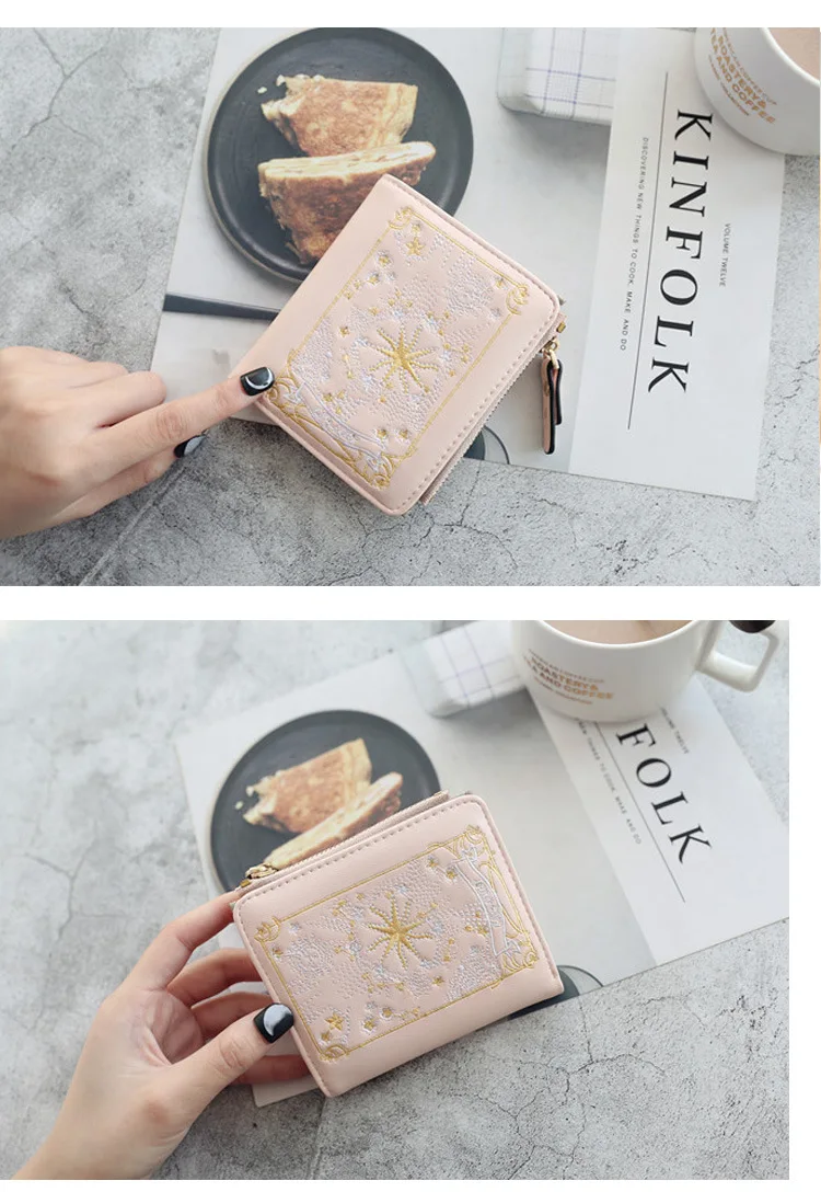 wallet female leather
