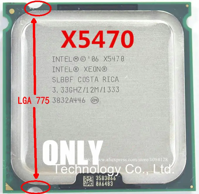 X5470 SLBBF процессор(3,33 ГГц/12 м/1333) равный Core 2 Quad Q9750 cpuworks(LGA 775 материнская плата без адаптера