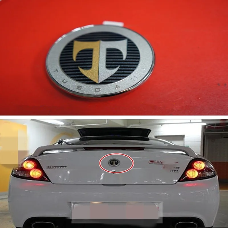 Dianteira + Bagagem Marca para Hyundai Logotipo Genuíno Emblema Conjunto 2 Pçs Capa Traseira Tiburon Coupe 2001-2008 863202c700 863302c000 t 4 High Quality Automóveis e motos