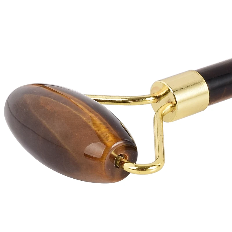 Набор инструментов для лица Jade Roller Gua Sha натуральный тигровый глаз массаж