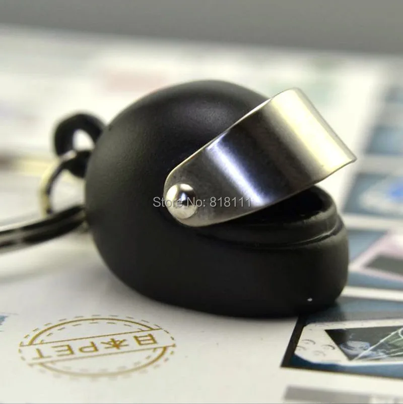 Cool Gifts Creative Model Helmet Keychain Motorcycle Bicycle Casque Key
