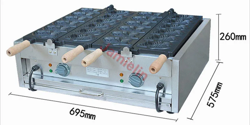taiyaki machine size