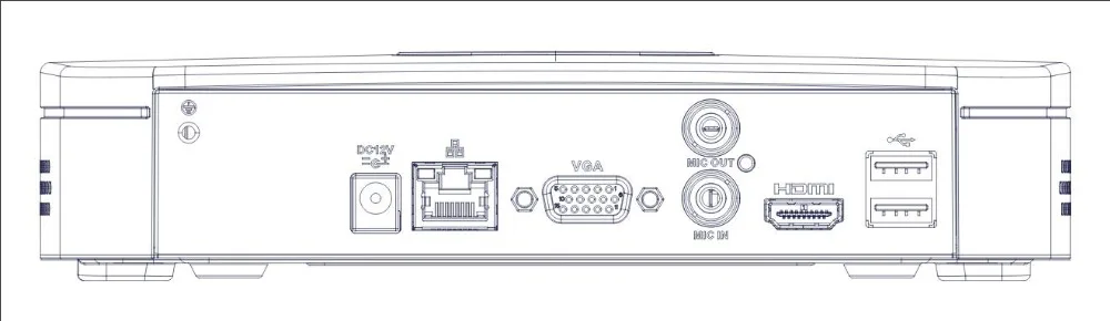 NVR4104-4KS2 NVR4108-4KS2 NVR4116-4KS2 Rare Panel