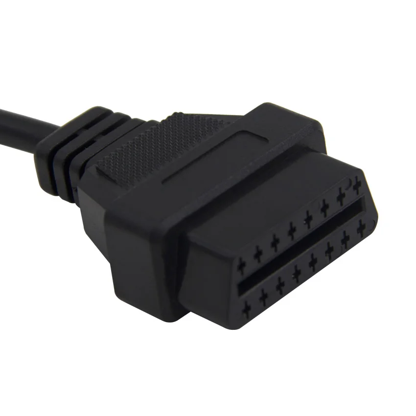 OBD OBD2 для Mazda 17Pin до 16Pin удлинитель 17 Pin до 16 Pin OBD2 диагностический инструмент адаптер Женский Соединительный кабель