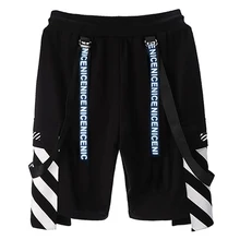 Летняя новая уличная мода повседневные брюки большой размер Мужская одежда повседневные брюки плюс удобрения для увеличения колена Длина 5XL 6XL