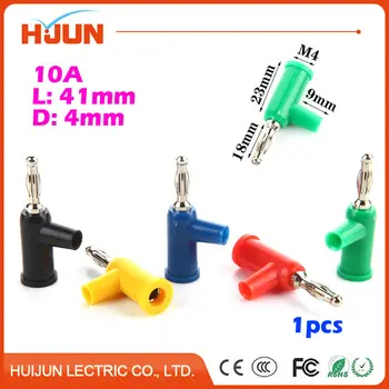 

1pcs 4mm Metal Banana Plug Audio Speaker Amplifier Cable Wire Power Screw Jack Connector Adapter