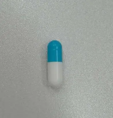 

Fedex Free Shipping 100,000pcs Joined Vegetarian (Vegi) Size 0 Light Blue/White vegetable empty capsule (Kosher)