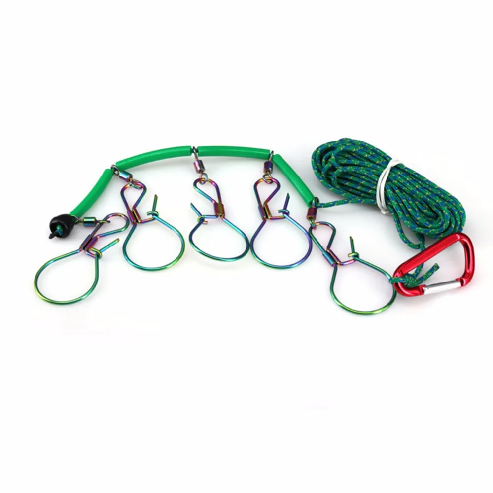 Buy LumiParty 5M Green Nylon Lanyard Stainless Steel