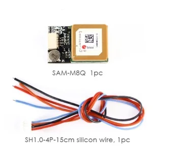 

SMA-M8Q GPS Module SH1.0-4P 15cm silicon wire for for RC Model