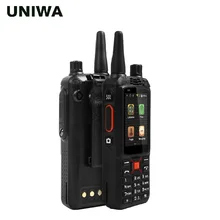 UNIWA Alps F22+ смартфон 2," с сенсорным экраном, рация на Android, мобильный телефон 5MP+ 2 MPCamera, две sim-карты, мощный аккумулятор, телефон