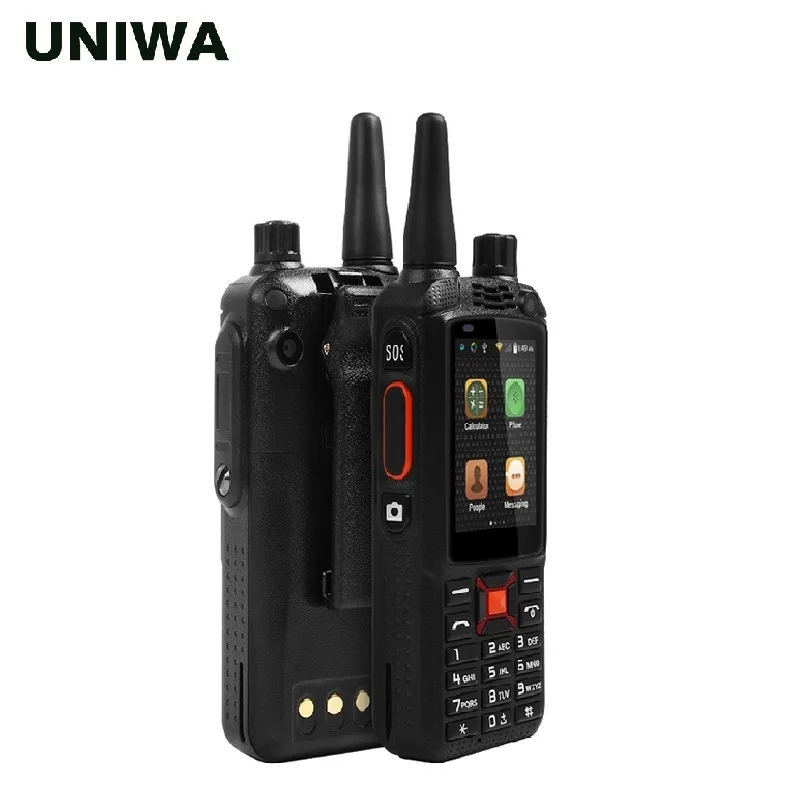 UNIWA Alps F22 + смартфон с сенсорным экраном 2 4 дюйма рация на Android мобильный телефон 5MP