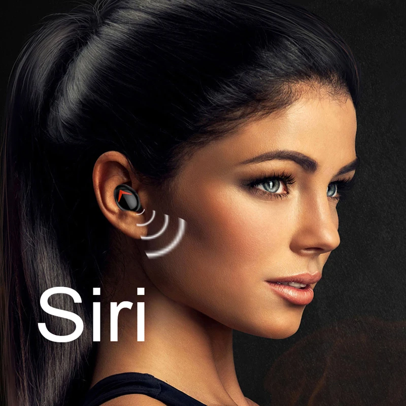 YUNAO TWS беспроводные Bluetooth наушники сенсорные ln ear спортивные зарядная коробка