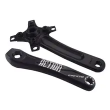 Aluminum Alloy Crank Mountain Bike Crankset Crank Left And Right 170 Square Hole Crank Single Plate Modification Accessories