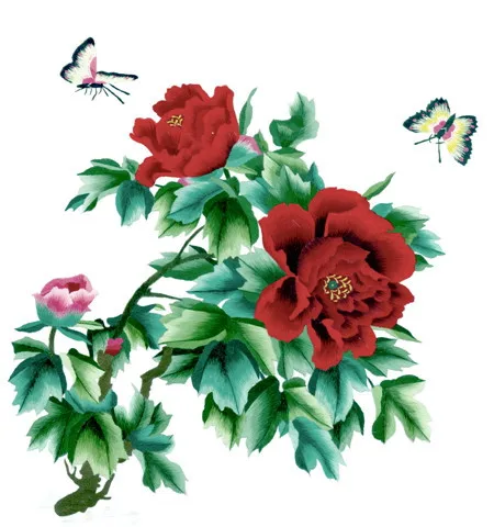 DIY незавершенный шелк тутового шелкопряда Сучжоу вышивка узоры наборы ручной работы Рукоделие наборы Цветок 13 видов