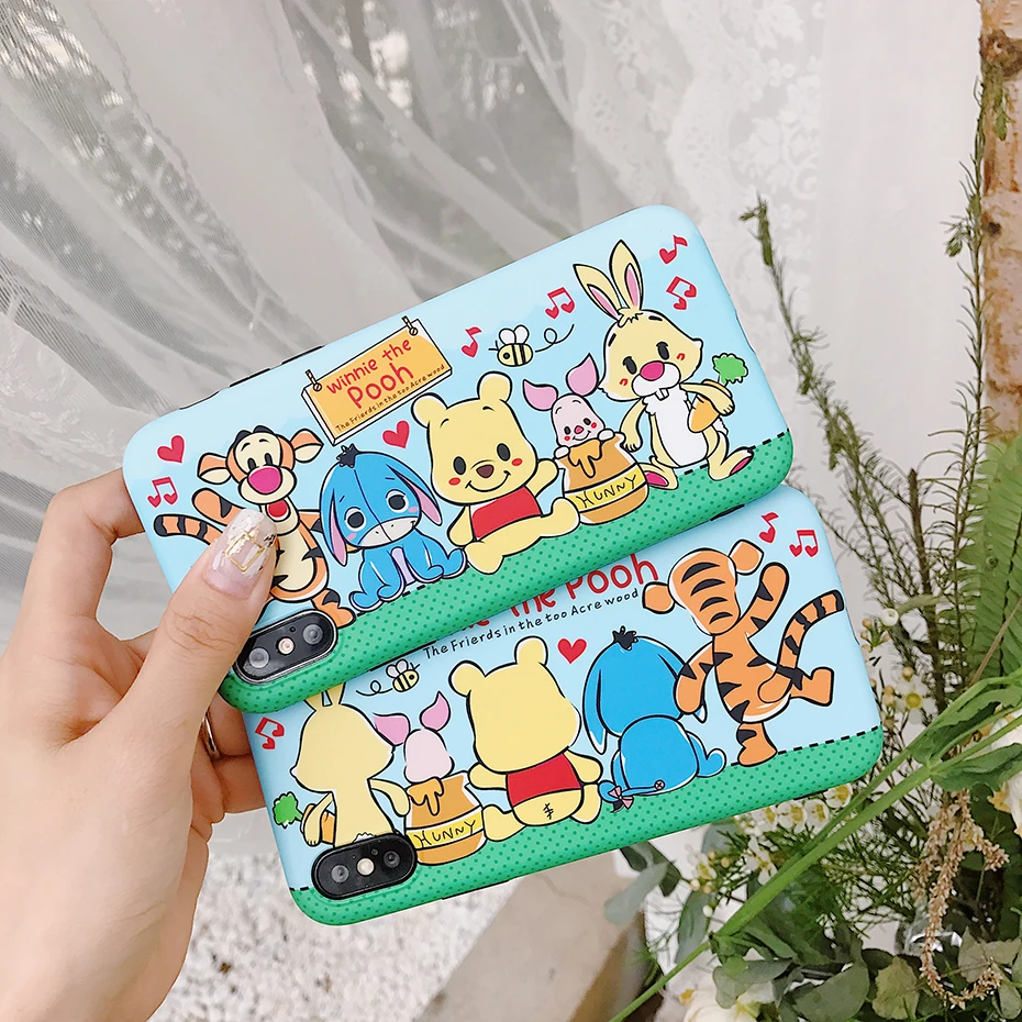 Beily Cute Winnie Pooh Case for iPhone XS Max Cartoon Case for iPhone XS Max XR X 8 7 6 6S Plus Matte Cover for iPhone 8 7 Plus Beily Cute Winnie Pooh Case for iPhone XS Max Cartoon Case for iPhone XS Max XR X 8 7 6 6S Plus Matte Cover for iPhone 8 7 Plus