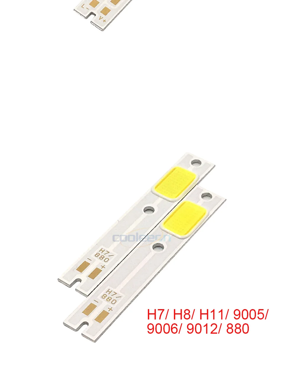 2pcslot COB LED Light Chip for Replacing C6 Car Headlight Bulb H1 H4 H7 COB Chip On Board for C6 Auto Lamps Lighting Source (10)