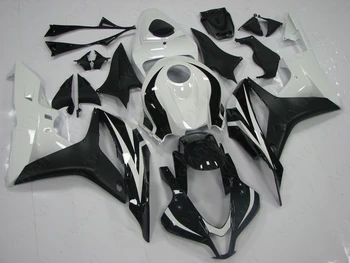 

Fairings CBR 600 RR 2007 - 2008 Black White Plastic Fairings for Honda CBR600RR 08 Fairing CBR 600 RR 08