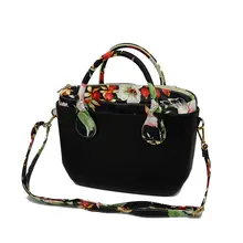 Новая красочная стильная сумка EVA, большая сумка в форме V с влагозащитная вставка, внутренние и кожаные ручки Obag, модная женская сумка