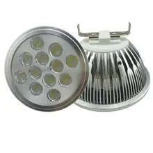 10 шт. AR111 свет 12 Вт равный 120 Вт лампа высокого качества светодиодный AR111 G53 12 Вт