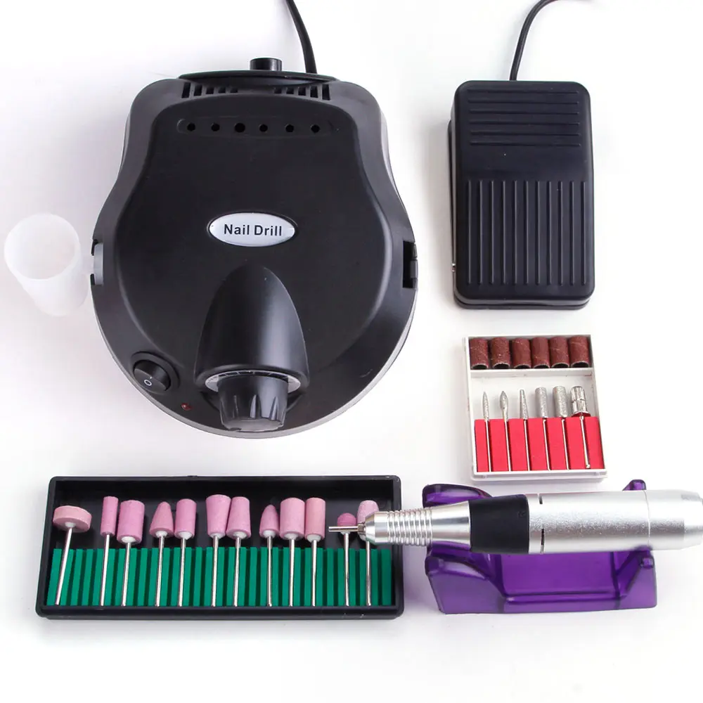 

Professional Ceremic Cutter Nail File Polisher Machine for Nails Accessories Nail Drill Bits Set Cuticle Remover Manicure Tool