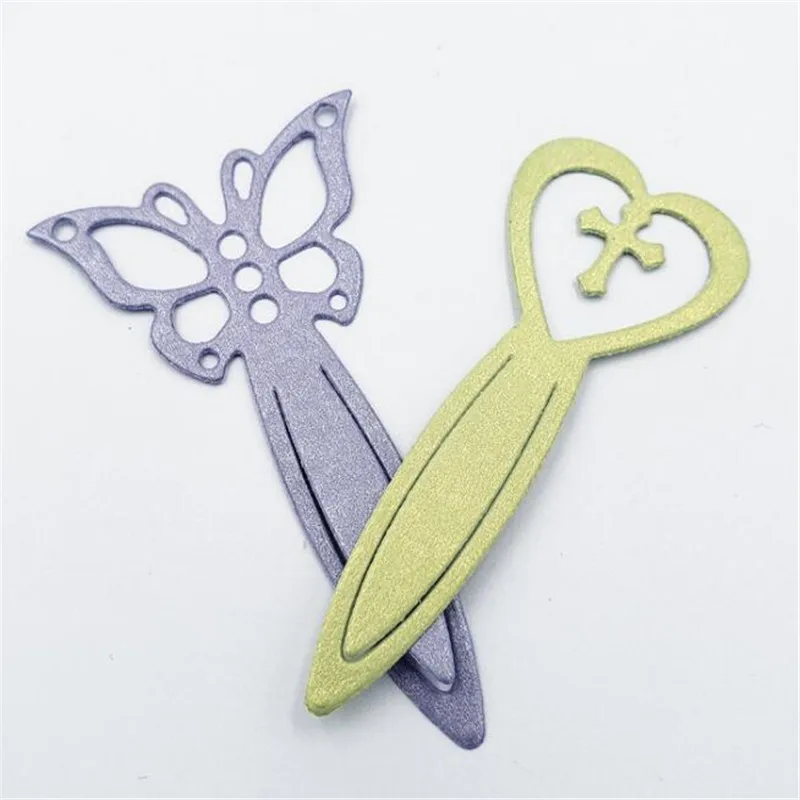 

1PCS Metal Cutting Mold Butterfly Bookmark DIY Student Decoration Scrapbook Greeting Card Embossing Tool Die Cutting Blade