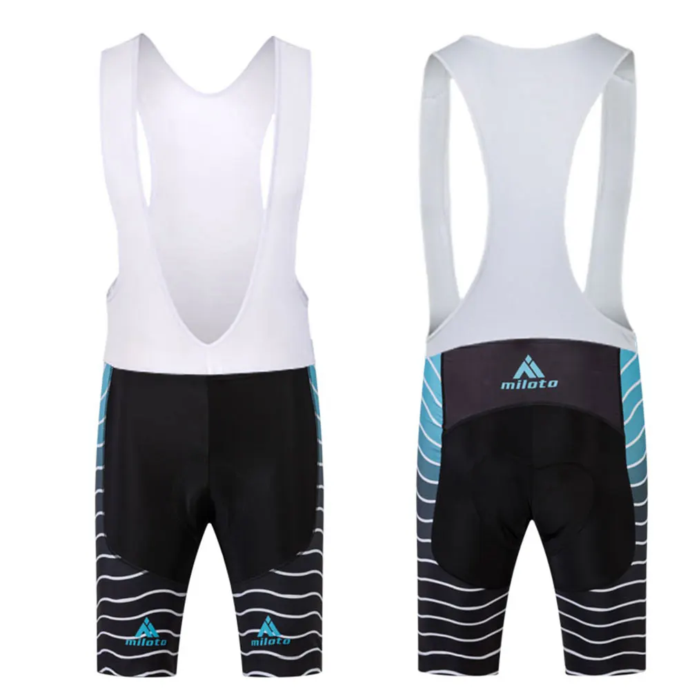 Buy White Cycling Bib Shorts Men Spexcel Culotte Gel