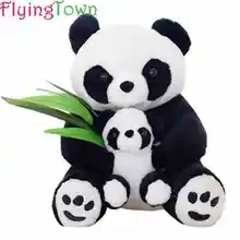 40cm Kawaii cute panda dolls mom&baby Parent-child cartoon stuffed child plush toy cloth brinquedos kids cute gift lovely animal цена 40cm Kawaii cute panda dolls mom&baby Parent-child cartoon stuffed child plush toy cloth brinquedos kids cute gift lovely animal цены онлайн