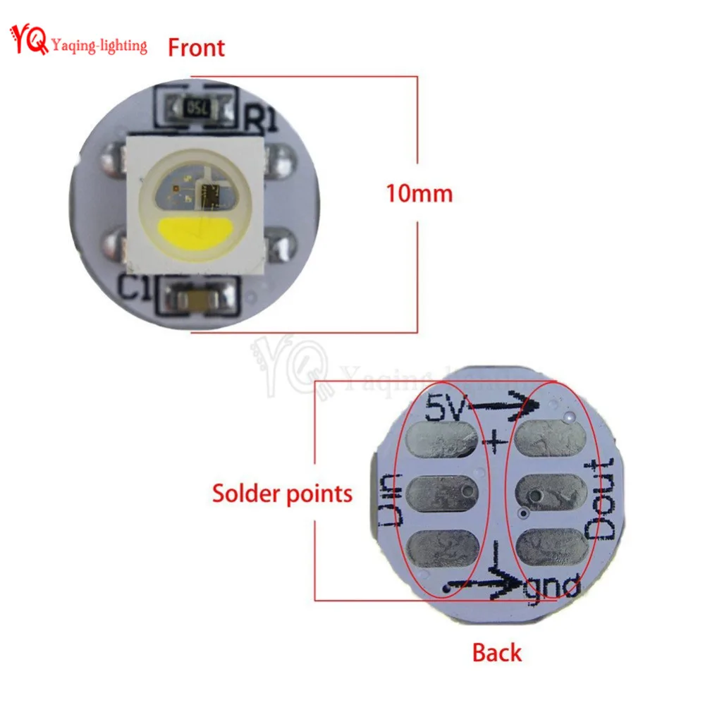 Tiras de Led led pixel matriz no dissipador Modelo Número : Sk6812 Leds