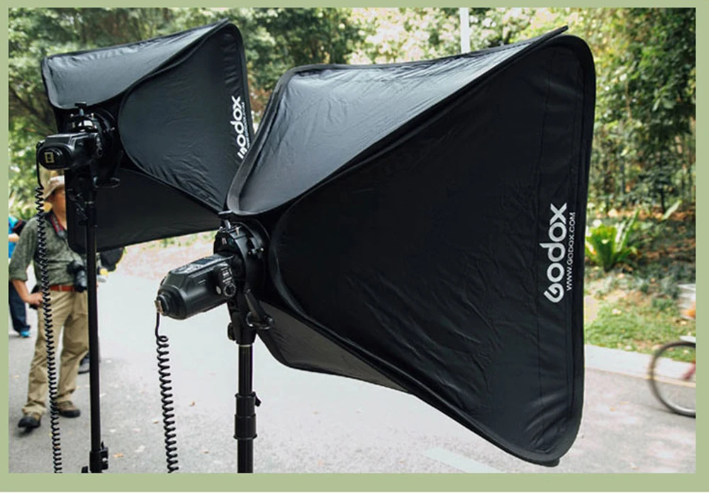 Софтбокс Godox Flash Kit 80 см* 80 см/60 см* 60 см/40 см* 40 см+ кронштейн типа S для студийной съемки