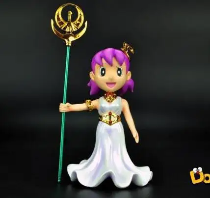 Doraemon Nobita Nobi Minamoto Shizuka Saint Seiya Athena аниме фигурка ПВХ Новая коллекция Фигурки игрушки коллекция - Цвет: B