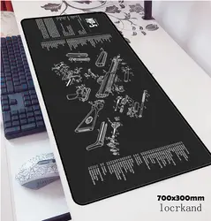 Hkmp5 коврик для мыши 700x300x3 мм планшет по самой низкой цене мышь Notbook компьютер padmouse m1garand игровой коврик для мыши геймер к клавиатуре коврики