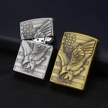 Eagle Light Metal Emery Wheel Gas Lighter Men's Gift of Lighter Merchandise and Smoking Gccessories