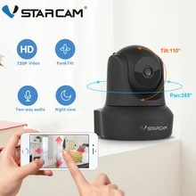 Vstarcam Крытый HD WiFi видеонаблюдение Мониторинг безопасности Беспроводная ip-камера с двухсторонним Аудио ИК ночного видения панорамирование наклона