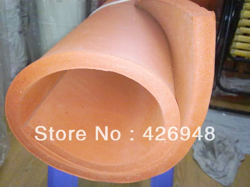 

5mm thickness, 50cm length, 50cm width Silicone foam board,sponge sheet ,embossing machine plate,flame retardant rubber sheet