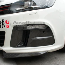 Подходит для Volkswagen Golf 6 R20 R OS углеродное волокно впускная воздушная линия решетка гоночные Решетки Решетка