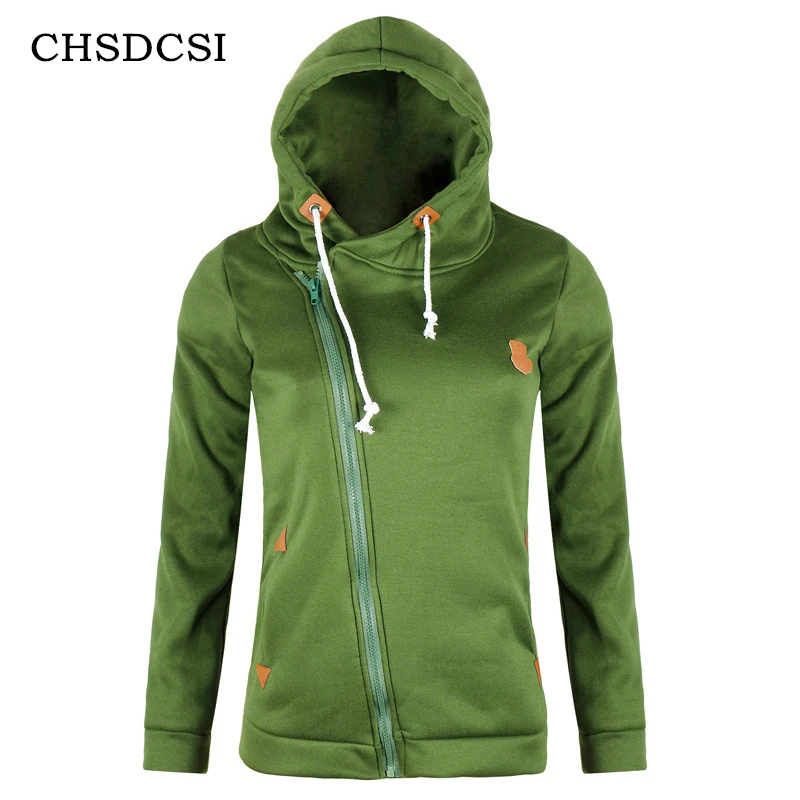 

CHSDCS Female Outerwear Coats Casual Jackets Autumn Winter Zipper Women Basic Jackets Warm Jacket Plus Size Ladies Cardigan