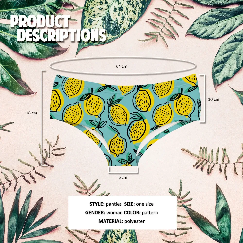 55058 LEMON PATTERN BLUE (00)