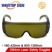 1064nm Laser Schutzbrille 190-420, 850-1300nm Schild Schutz OD4 + CE T5 Serie Für YAG DPSS Faser Laser