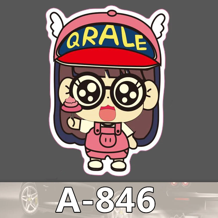 A 846 Arale Waterproof Fashion Cool DIY Stickers For Laptop font b Luggage b font Fridge