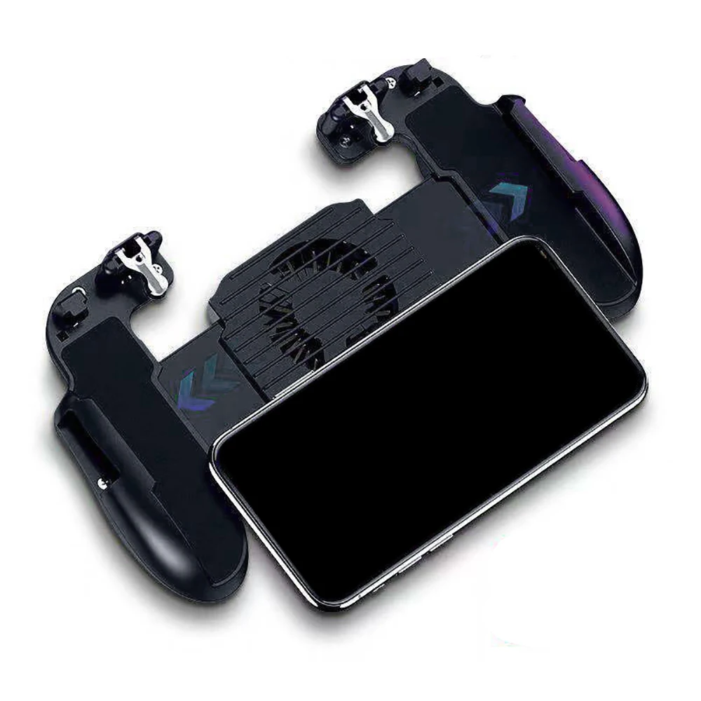  H5 PUBG Mobile Phone Game Trigger Controller Holder Gamepad Joystick Cooler Fan