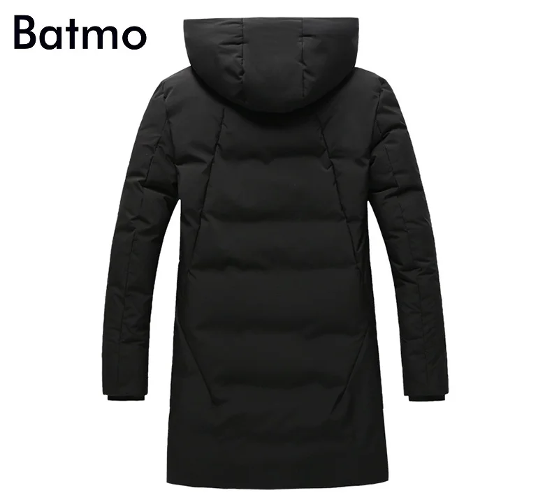 Batmo Новое поступление Зима Высокое качество 80% белая куртки-пуховики для мужчин, мужская зимняя теплая куртка, плюс-размер M-4XL B34