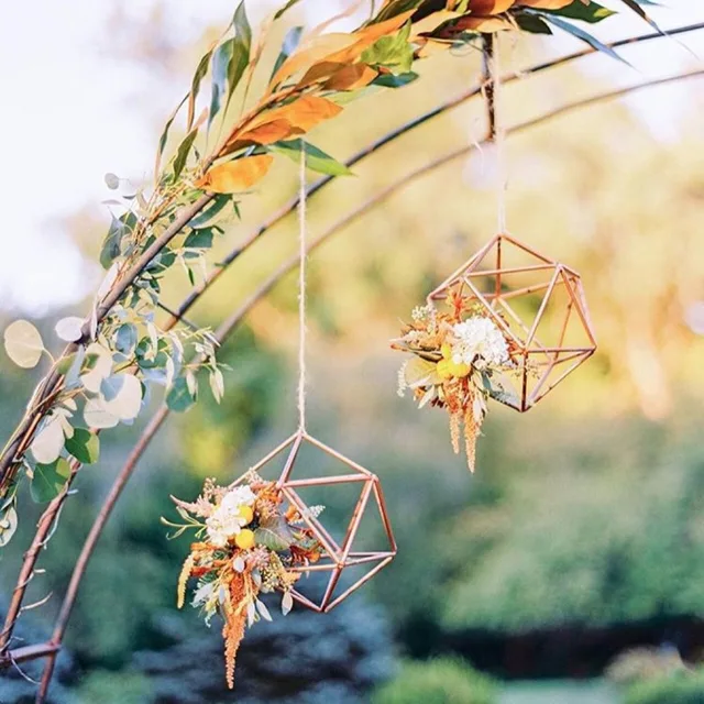 Modern Diy Hanging Geometric Wedding Decorationin Party DIY