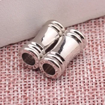

reidgaller 10pcs copper magnetic clasp fit 5mm licorice leather bracelet connector clasps diy jewelry accessories