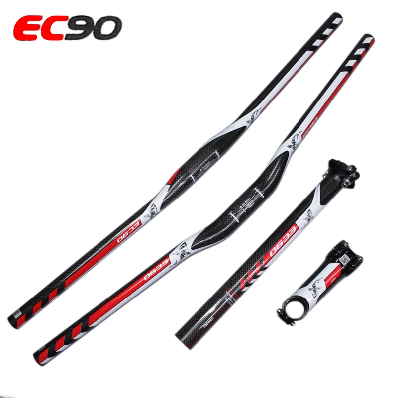 

New EC90 Ultra-light full carbon fiber mountain bike handlebar / bicycle seatpost / bicycle stem