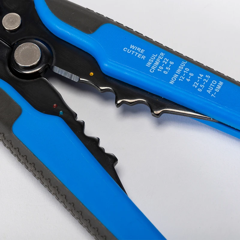 Cortador de Cabo Descascador de Fios Ferramentas de Decapagem Alicate de Friso Hs d1 Crimper Automático Ferramenta Multifuncional Terminal 0.2 6.0mm2 - Image 6