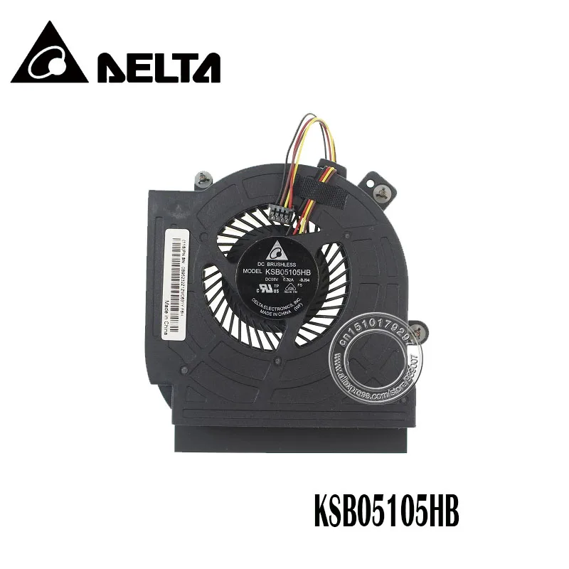 

DELTA KSB05105HB - BJ94 DC05V 0.32A CPU FAN FOR LENOVO THINKPAD E430 E430C E435 E530 E530C E535 COOLING FAN