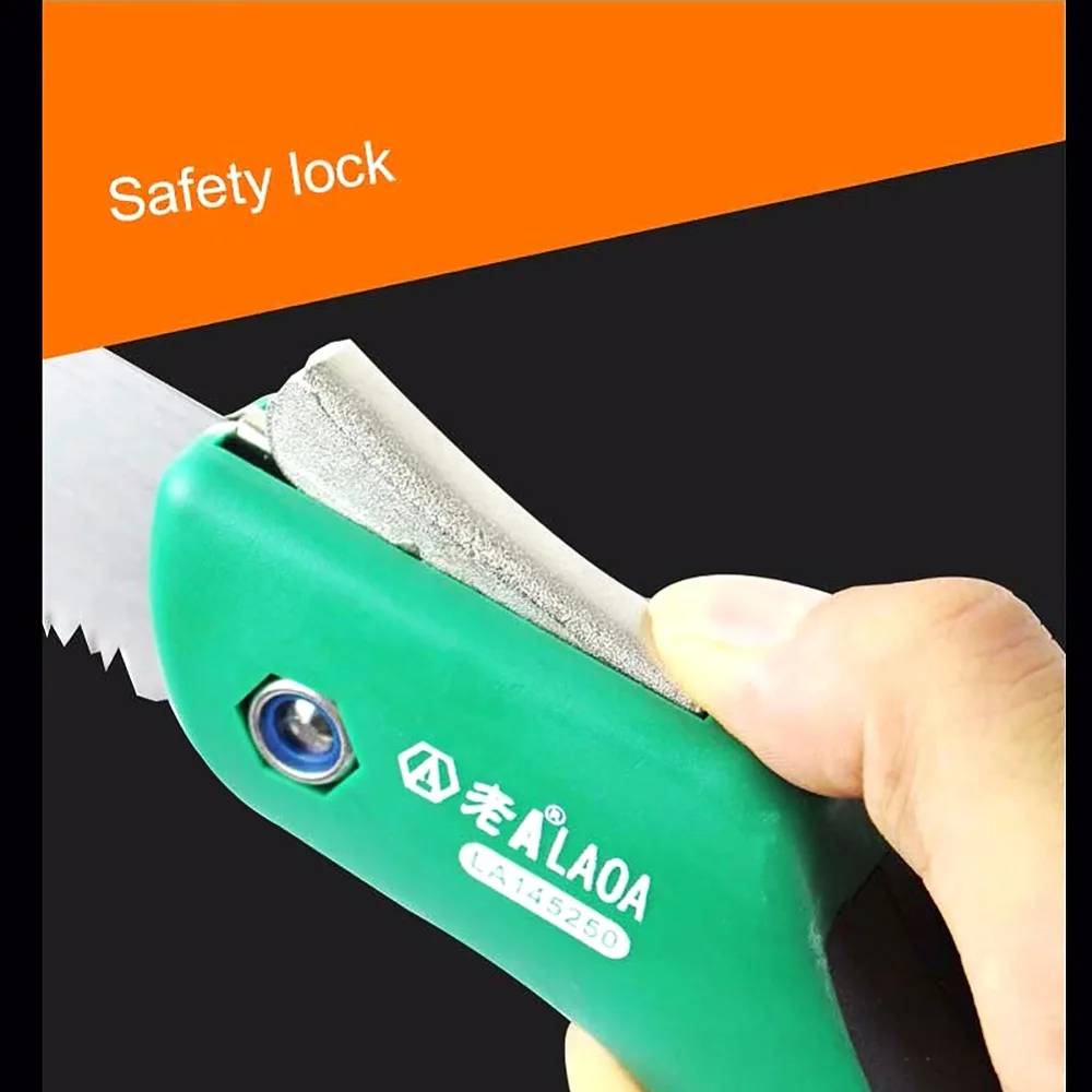 10 Inch Camping Foldable Saw Garden Folding Saw Gardening Pruning Saw Tree Trimmers Scie Tool Garden tools portable Folded Knife